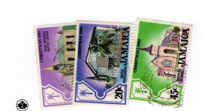 Jamaica #520-522 Used - Stamp - CAT VALUE $2.75