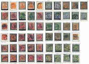 400+ GERMANY States Colonies CANCELLATIONS Specialized Stamps Postage Collection