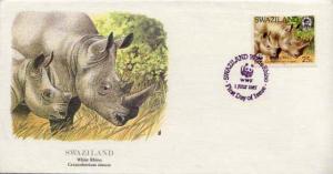 Swaziland, First Day Cover, Animals