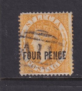 St. Lucia, Scott 21 (SG 27), used