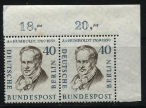 Berlin 9N155       Margin Numbers 18 - 20