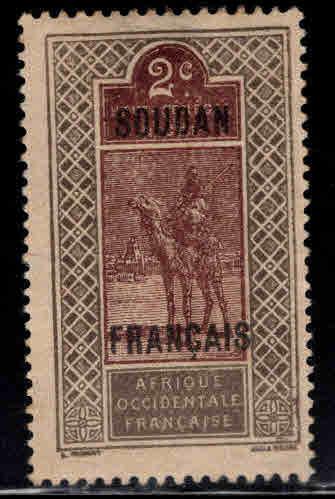 French Sudan Scott 22 MH* expect similar centering