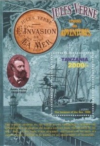 Tanzania 2005 - Jules Verne, Invasion of the Sea  - Souvenir Sheet - 2381 - MNH