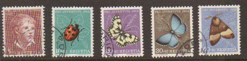 Switzerland #B217-21 Used