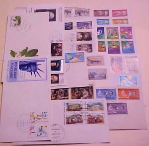 TOGO FDC 19 DIFF. 1961-1990 CACHET  UNADDRESSED