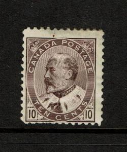 Canada SC# 93, Mint Hinged, Multi Hinge Remnants, Light Page Remnant - S2646