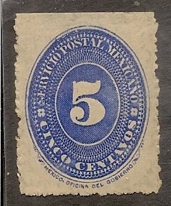 Mexico  Scott  178a   Numeral    Used