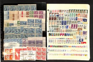 Canada Stamp Collection on 7 Stock Pages, Interesting Mint Stock