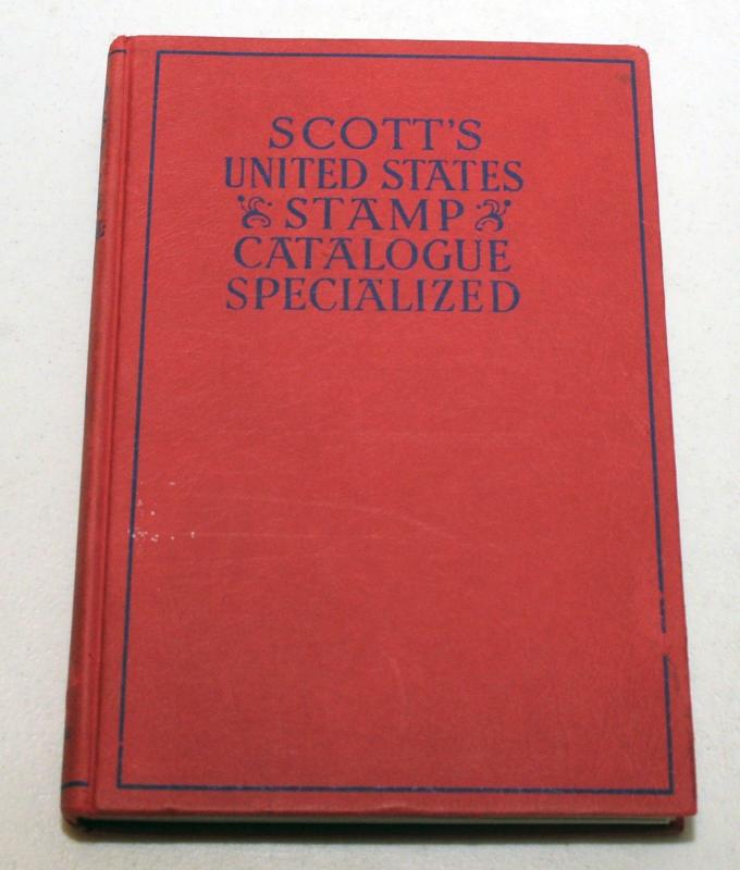 1949 SCOTT'S CATALOGUE UNITED States Stamps Specialized Hardcover 550+ Pages