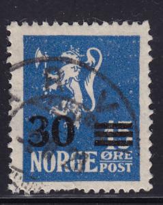 Norway 129 Lion Rampant 1927