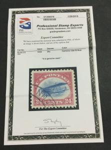MOMEN: US STAMPS #C3 USED PSE CERT