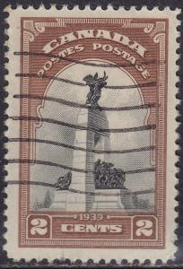 Canada 247 Royal Visit Tour Issue 2¢ 1939