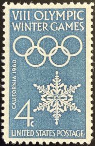 Scott #1146 1960 4¢ Winter Olympics MNH OG VF