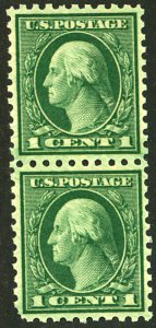 U.S. #543 MINT PAIR OG NH