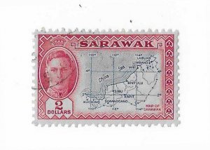 Sarawak Sc#194  $5   used VF