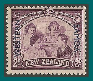 Samoa 1946 Peace, 2d MNH  192,SG216