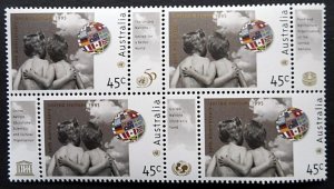 Australia, Scott 1440a, MNH Block of 4