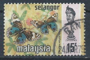 Selangor 1977 - 15c Photo - SG156 used