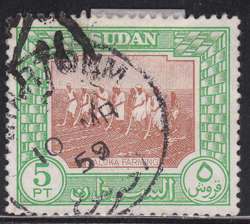 Sudan 109 Saluka Farming 1951