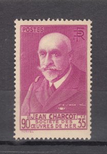 J43864 JLStamps 1938-9 france hv of set mh #b69 charcot