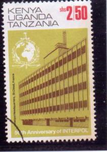 Kenya, Uganda & Tanzania  Scott#  275  Used