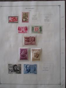 1955 To 1959 Hungary On Scott Pages - Some In Clear Mounts - Loaded... (R30)