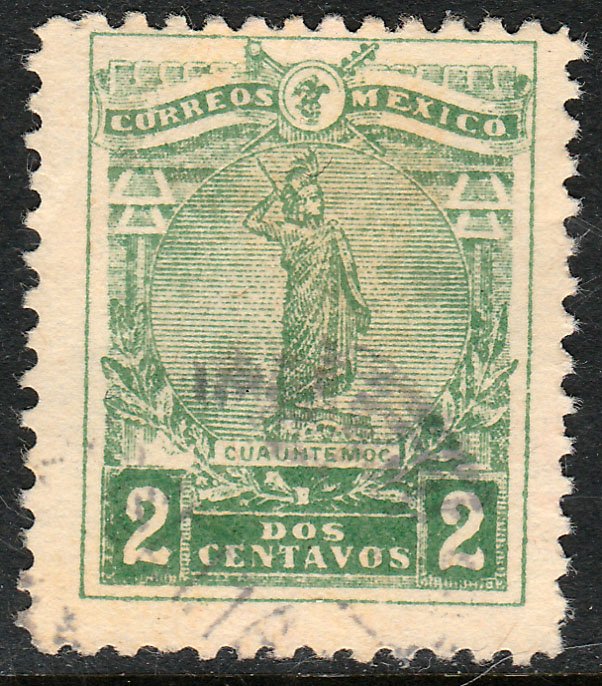 MEXICO 501, 2c Cuauhtemoc Monument. Used. F-VF. (628)