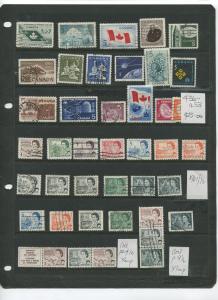 Canada Collection from 1870 to 1976 M/U Cat. Value $675