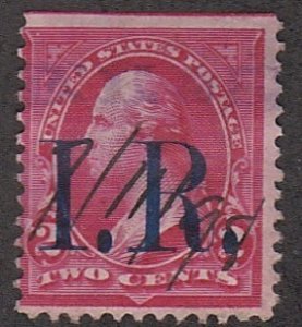 United States # R155, Internal Revenue Overprint on 2 cent stamp,  Used