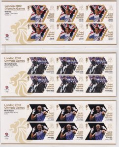 GB QE11 OLYMPIC & PARALYMIC LONDON GAMES 2012 GOLD MEDAL WINNERS PO FRESH