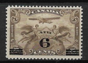 1932 Canada C3 Surcharged C1 MNH