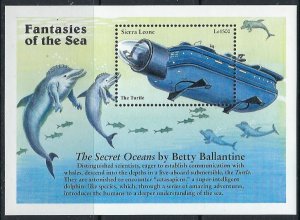 Sierra Leone 1938 MNH 1996 The Secret Oceans (ak3110)