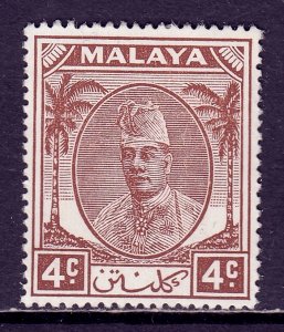 Malaya (Kelantan) - Scott #53 - MH - SCV $1.75