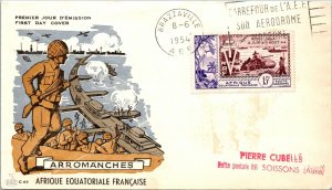Congo FDC 1954 - French Equatorial Africa - Brazzavile - F29630