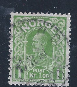 NORWAY #64 USED SCV $35.00 STARTS AT A LOW PRICE!!