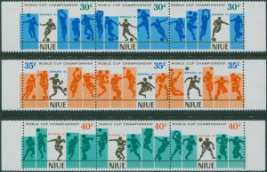 Niue 1981 SG434-442 World Cup Football set MNH