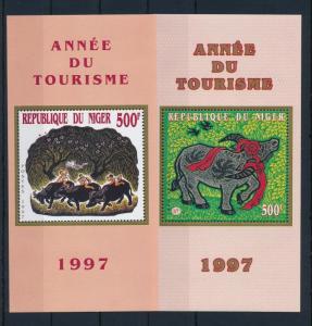 [38402] Niger 1997 Animals Chinese New Year ox MNH 2 Sheets