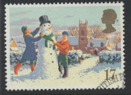 GB SG 1526 SC# 1340 - Used First Day Cancel - Christmas