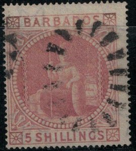 Barbados 1873 SC 43 Used 