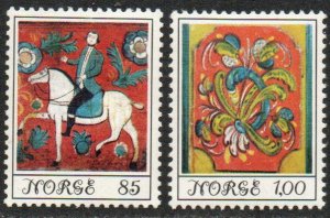 Norway Sc #645-646 Mint Hinged
