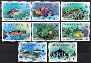 1981 Turks and Caicos Islands 405II-419II Marine fauna 38,00 €