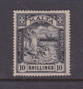 Malta 1921 10/- Sc 73 MH