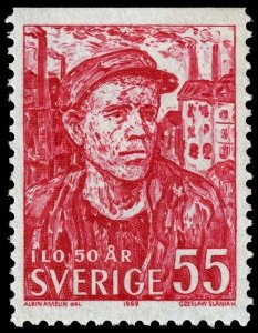 Sweden - Scott 813 - Mint-Never-Hinged