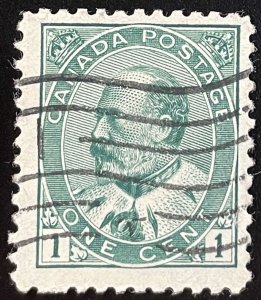 Canada #89 F/VF Used 1c King Edward VII 1903 [B17.5.3]