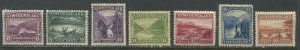 Newfoundland 1923 8 cents to 20 cents mint o.g. hinged