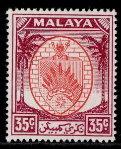 MALAYSIA - Negri Sembilan GVI SG57, 35c scarlet & purple, NH MINT.