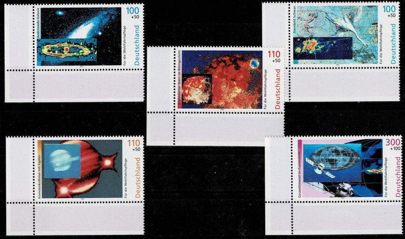 Germany 1999,Sc.#B855-859 MNH, Welfare: Cosmos