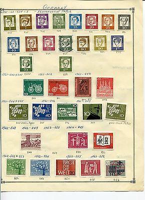 Germany Collection 1956/73 mostly mint 19 pages