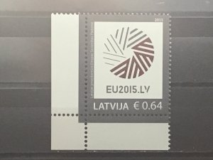 Latvia / Letland - Postfris/MNH - Presidency of the Council of the EU 2015