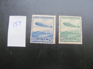 Germany 1935 MNH SC C57-58 SET VF 50 EUROS (157)